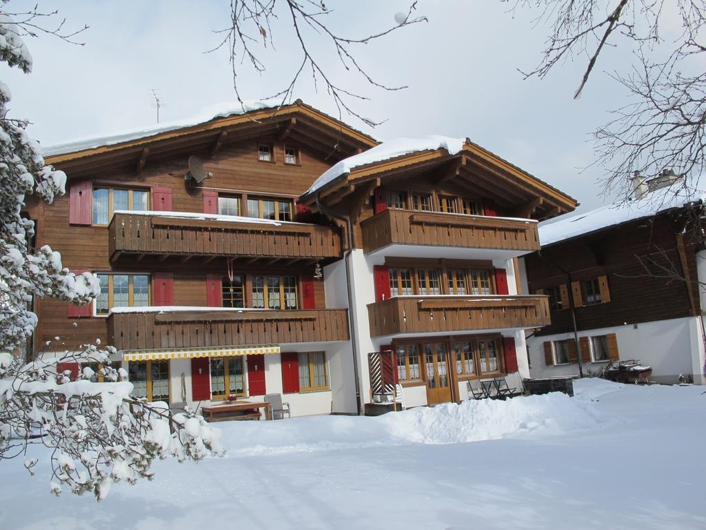 Ferienwohnung Haus Klopfenstein Kandersteg Exterior foto